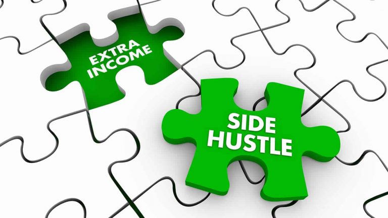 Extra income through side hustles to earn more so you can get debt-free 